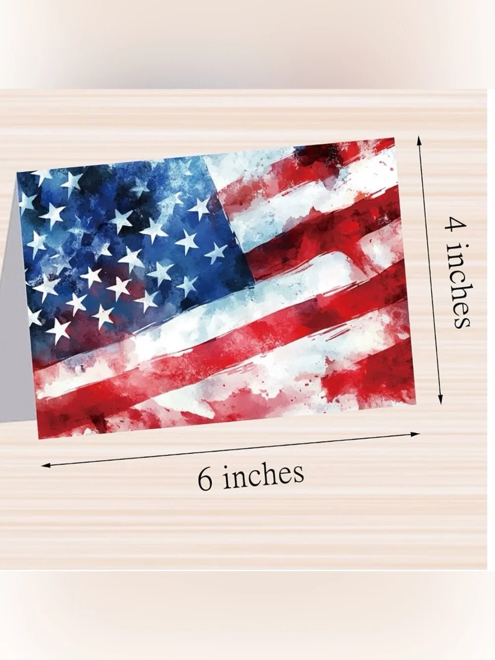 Patriotic greeting card set